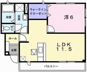 上郡駅 徒歩4分 1階の物件間取画像